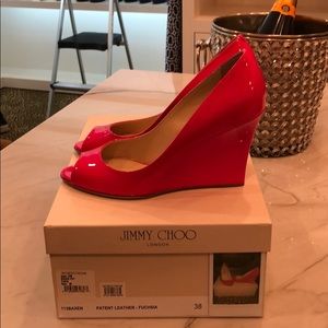 Jimmy choo 38 adorable pink shoes